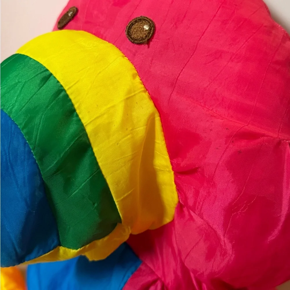 Vintage Fisher Price Puffalumps Toucan Plush The Wild Puffalumps Stuffed Animal - Picture 6 of 12